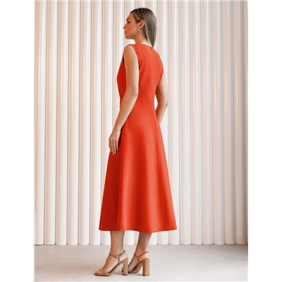 Платье из плотного лиоцелла