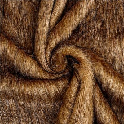 Ткань для рукоделия, «Мех» на трикотажной основе, лоскут 100×150 см, цвет меланж