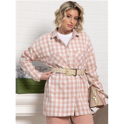 Рубашка Доротея (розовая) Б15192-10М