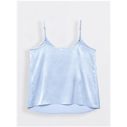 Блузка женская CONTE Топ на тонких бретелях из вискозы премиального качества "ощущение шелка"