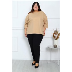 Брюки 24660 (Черный кожа)