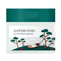 ROUND LAB Пэды для проблемной кожи лица с экстрактами сосны и центеллы  / Pine Calming Cica Pad, 50 шт. (130 мл) 25804