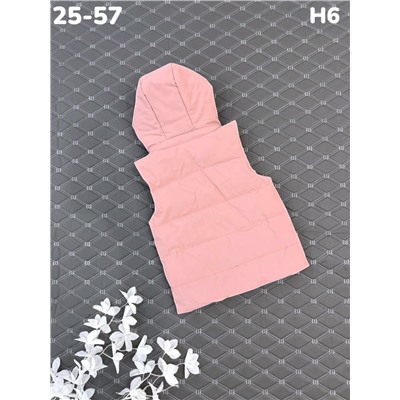 Жилет H6 пудра