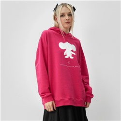 Толстовка женская KAFTAN «Чебурашка», размер 48-50, розовый