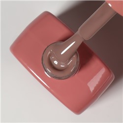 Гель лак для ногтей, однотонный, трехфазный, 10 мл, LED/UV, коричневый (103)