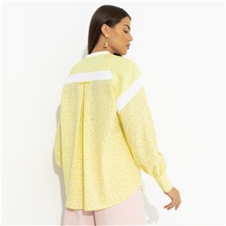 Свитшот комбинированный, Всплеск эмоций (yellow)