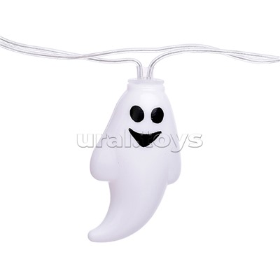 Электрогирлянда Привидения, 2м, 10 ламп