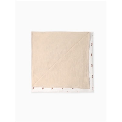 Покрывало Крошка Я «Радуга» 100×130 см, муслин, 4 слоя, хлопок 100%