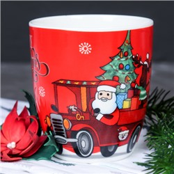 Кружка новогодняя 250 мл / XP009 /уп 12/96/