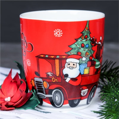 Кружка новогодняя 250 мл / XP009 /уп 12/96/