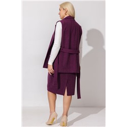 Юбка женская  163/01/Сливовый