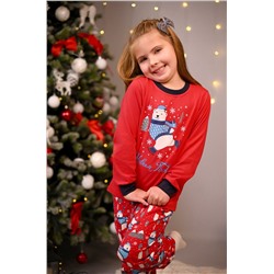 Детская новогодняя пижама Happyfox