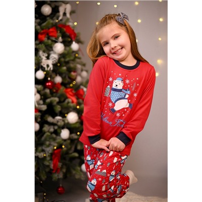 Детская новогодняя пижама Happyfox