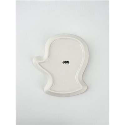 Блюдо керамическое «Новогодние леденцы», 20×17.5×3 см, ручная работа