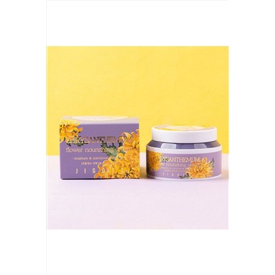 Jigott Питательный крем для лица с экстрактом хризантемы / Chrysanthemum Flower Nourishing Cream, 100 мл KRISTALLER, 1108401