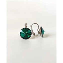 Серьги с кристаллами Swarovski