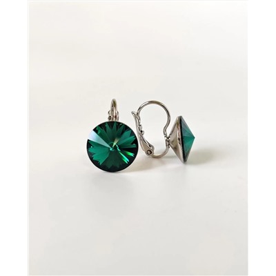 Серьги с кристаллами Swarovski