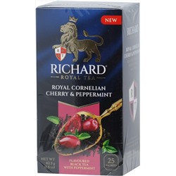 Richard. Кизил и мята карт.упаковка, 25 пак.