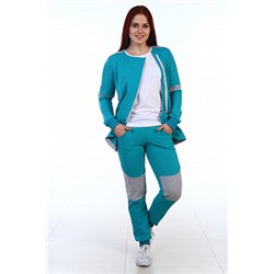Костюм спортивный Эдит изумруд