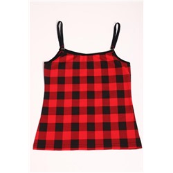 Майка подростковая 74363 (Клетка)