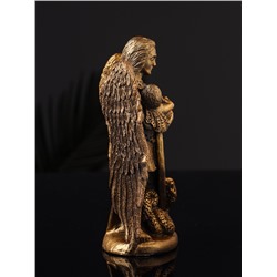 Фигурка гипс «Архангел Михаил», 14×9×4 см, под бронзу