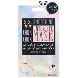 Oh K!, Chok Chok, Smoothing, Under Eye Mask, 1 Pair, 0.05 oz (1.5 g)