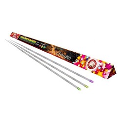 Бенгальские огни цветные "Светофор" 400мм (Челябинск) - красный, желтый, зеленый (упаковка 3 шт.)