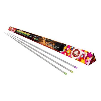 Бенгальские огни цветные "Светофор" 400мм (Челябинск) - красный, желтый, зеленый (упаковка 3 шт.)