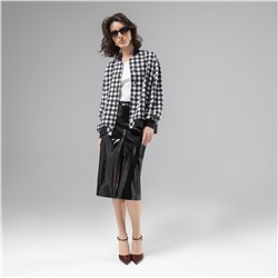 Бомбер из мягкой ткани, Движение вперед (интересная штучка)