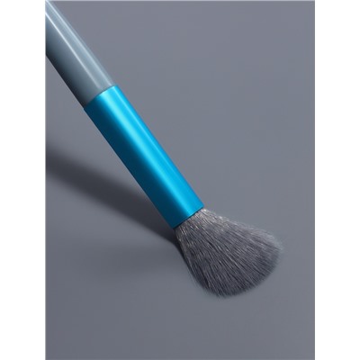 Набор кистей для макияжа COLOR POWER, 8 шт., голубой