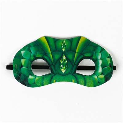 Маска карнавальная «Зелёный дракон»