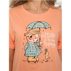 Пижама "Соулмэйт" (Светло-оранжевый)