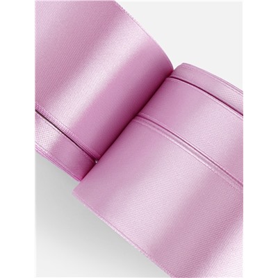 Атласная лента, набор 5 шт., 6/10/20/40/50 мм, 23±1 м, светло-сиреневая №45