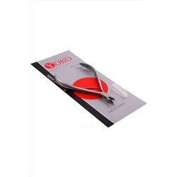 YOKO Кусачки маникюрные для кутикулы / Professional Quality SK 004, одинарная пружина, ручная заточка, 7 мм KRISTALLER, 1106331