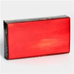 Коробка под 8 конфет «С Новым годом!», 9.5×17.5×3.5 см