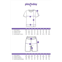 Комплект (Футболка+Шорты) PLAYTODAY, 1122512