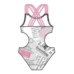 Купальник трикотажный для девочек