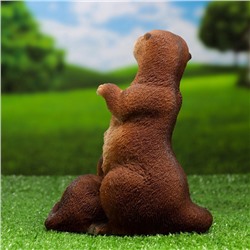 Садовая фигура из полистоуна «Выдра с малышом», 20×12×17 см