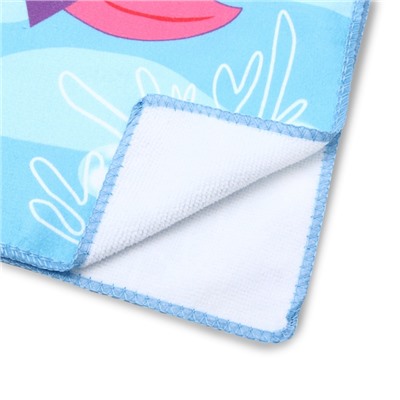 Полотенце - пончо детское LoveLife «Русалочка», 60×120 см