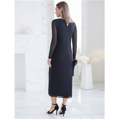 Платье из сетки с подкладкой