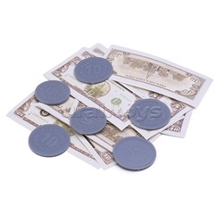 Игровой набор "Касса" (с набором продуктов) в коробке