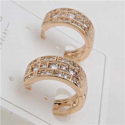 XUPING Серьги с замком кольцо арт. 18 0799 (id 278014)