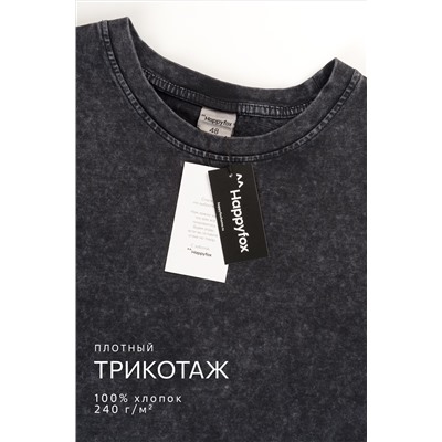 Мужской лонгслив оверсайз Happyfox