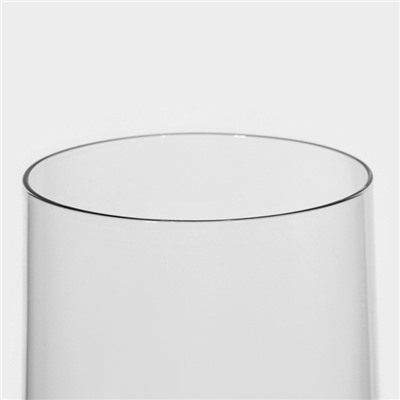 Бокалы для шампанского «Экстра», 210 мл, набор 6 шт., хрустальное стекло, прозрачные