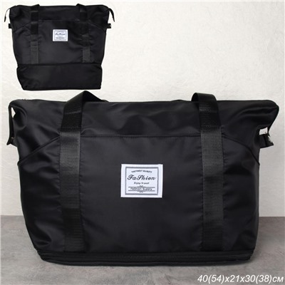 Сумка-трансформер дорожная 30x40x21 см / BAG-6688/6 /уп 60/черная