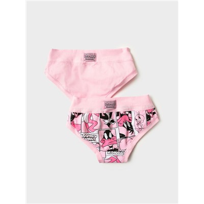 Трусы трикотажные для девочек, 2 шт в комплекте