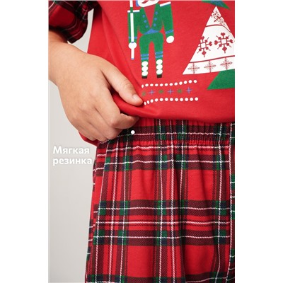 Новогодняя пижама для мальчика Happyfox