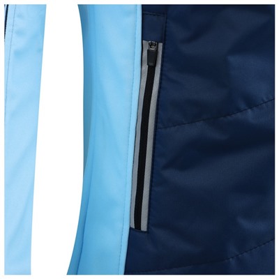 Куртка утеплённая ONLYTOP, синяя, размер 42