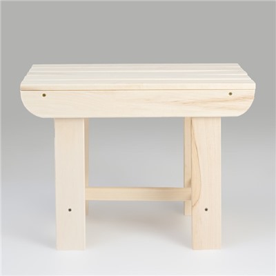 Лавка деревянная, 60×40×43.5 см, липа, «Добропаровъ»