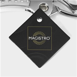 Штопор для вина Magistro Volt, h=18.5 см, серебристый